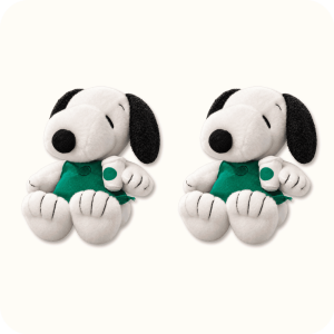 Starbucks Snoopy Plush 2PCS