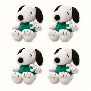Starbucks Snoopy Plush 4PCS